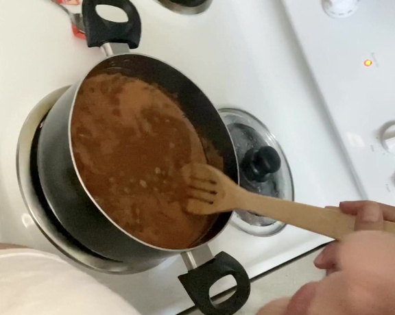 China Jai aka Chinajai OnlyFans - Cooking up some rice, beans and steak with no panties just a white T, are you hungry for this pussy