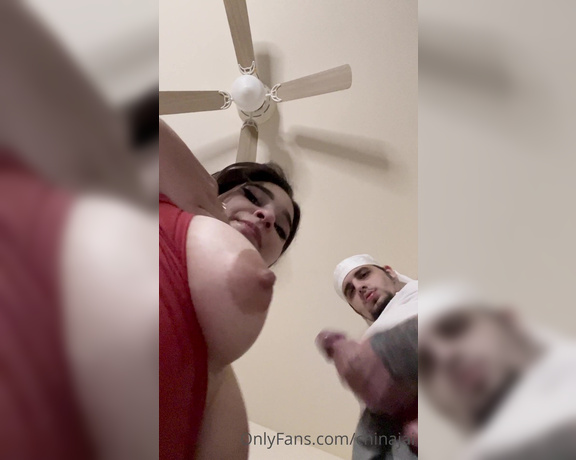 China Jai aka Chinajai OnlyFans - Playing with my tits while he jerks it to me you catch me sucking on it a little in the beginning
