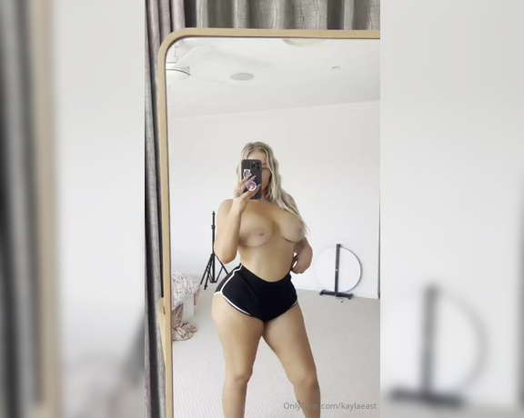 Kayla Jade East aka Kaylaeast OnlyFans - When the shorts don’t fit the booty