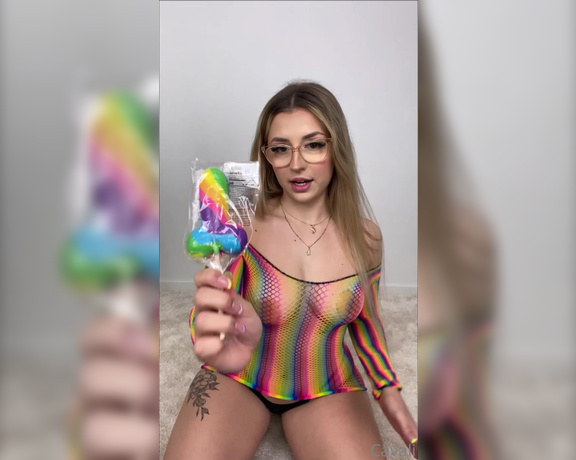 Lilith Cavali aka Lilithcavali OnlyFans - WOULD YOU LIKE ME TO SUCK YOUR Would you like me to suck your hard sweet Lollipop (quote ref