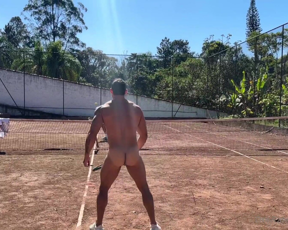 Alejo Ospina aka Aospinad OnlyFans - Naked Tennis  Full Video @diegomineiro xl