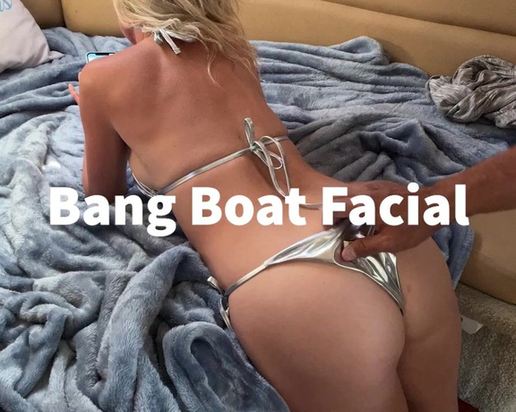Baby Anne aka Babyanne_lsfl OnlyFans - IN YOUR DMs NOWBoat Bang Facial!!! After my photo shoot on peanut island @kswing80 could resist f