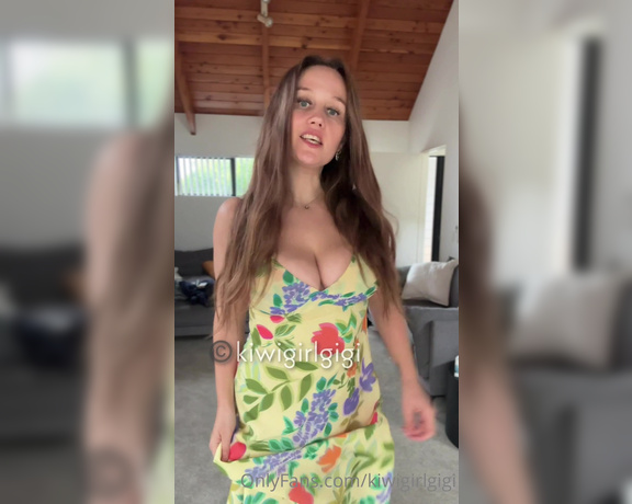 Gigi Miller aka Kiwigirlgigi OnlyFans - Just reminding you about the correct way a sundress should be worn!!!