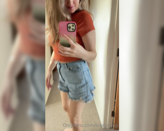 Gigi Miller aka Kiwigirlgigi OnlyFans - What the heck… How did my clothes disappear! Did you wish a naughty wish