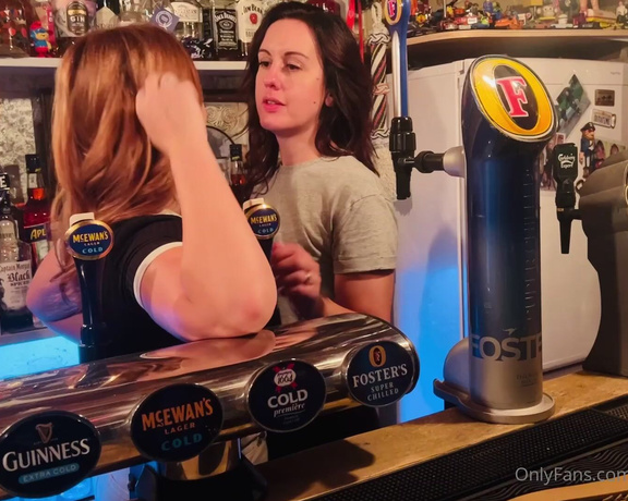 ErinMoore OnlyFans aka Mooreerinxxx Porn - Would you drink in our pub