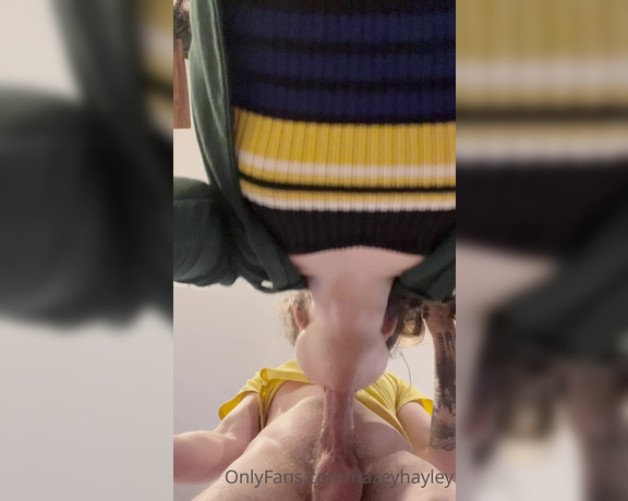 Hayley aka Hazeyhayley OnlyFans - I love deep throating dick in the afternoon (if you would like to see more content like this, tip