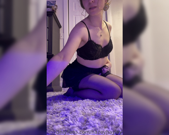 Hayley aka Hazeyhayley OnlyFans - Solo dildo with upskirt (I’d you would like to see more content like this, tip below)