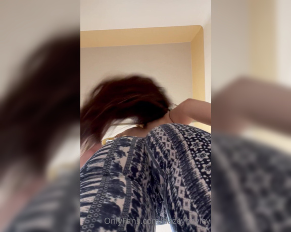 Hayley aka Hazeyhayley OnlyFans - Juicy ass is the best ass I know you love these pants 2