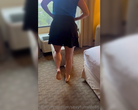 Hotyogawife OnlyFans - Having fun by the window!