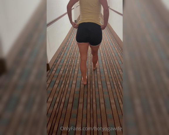 Hotyogawife OnlyFans - Some fun at the hotel! I really been enjoying this whole showing boobs in public places stuff Some