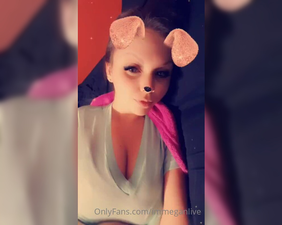 Immeganlive OnlyFans - Please dont leave for workstay with me  play with me