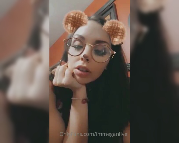 Immeganlive OnlyFans - Where would you like to cum today