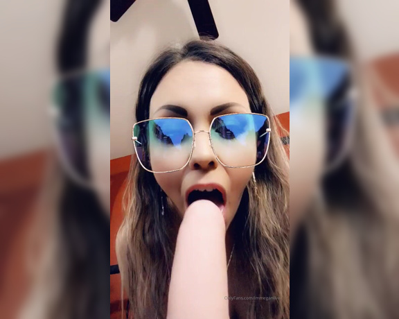 Immeganlive OnlyFans - I wanna suck your cock and drool on it May I