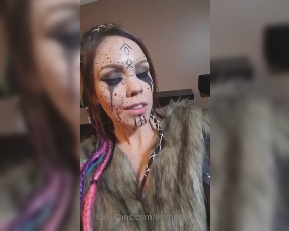 Immeganlive OnlyFans - Halloween month!  The Naughty Vikings! Part 3