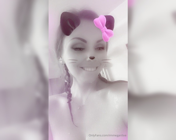 Immeganlive OnlyFans - You just cant get enough of showering with me apparently )