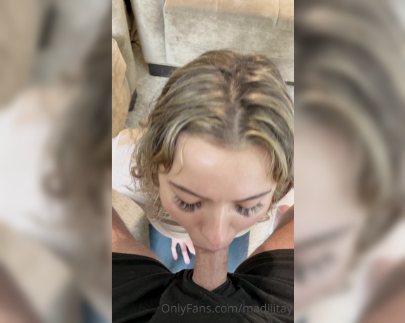 Madi aka Madiiitay OnlyFans - Yummy facial before happy hour 1