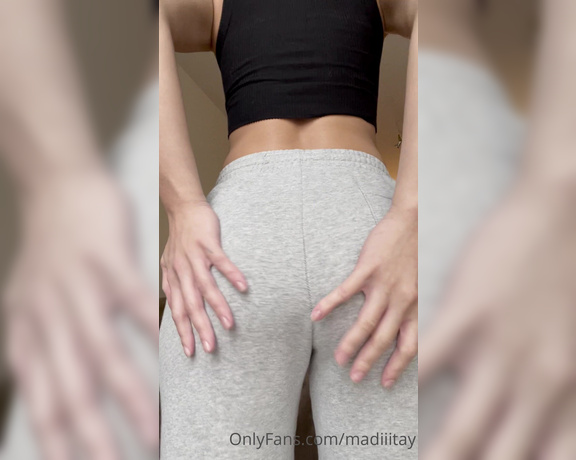 Madi aka Madiiitay OnlyFans - Panty peel 1