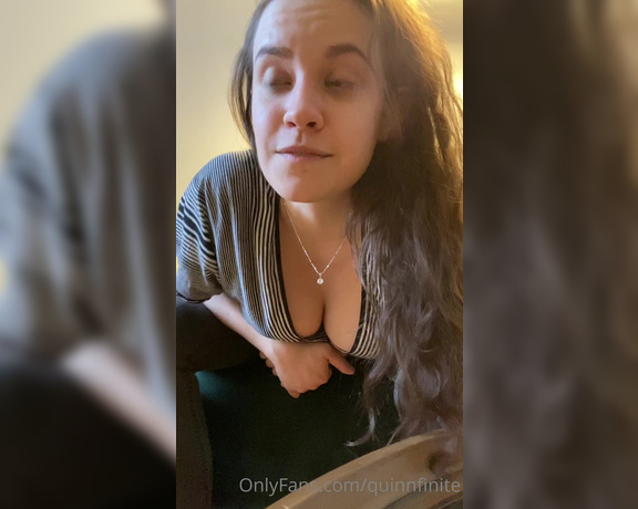 Quinn Finite aka Quinnfinite OnlyFans - Cleavage ft post errand thoughts on public flashing adventures