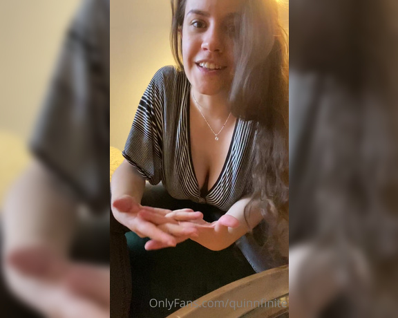 Quinn Finite aka Quinnfinite OnlyFans - Cleavage ft post errand thoughts on public flashing adventures