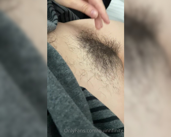 Quinn Finite aka Quinnfinite OnlyFans - Today’s to do list have my friend help me trim my pubes a tiny bit before he fucks me