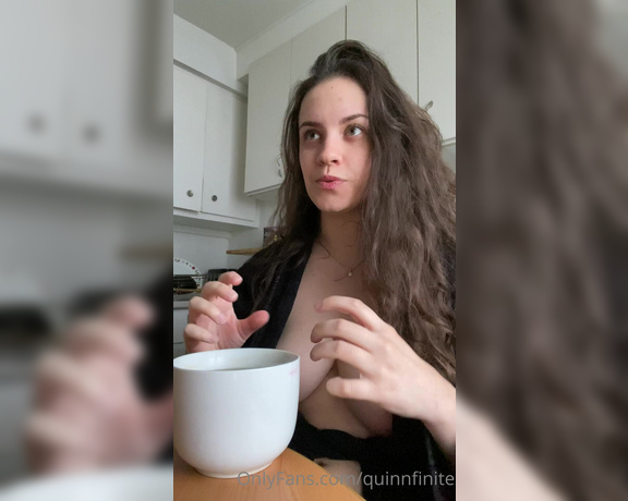 Quinn Finite aka Quinnfinite OnlyFans - Have a tea with me, I’d like the company