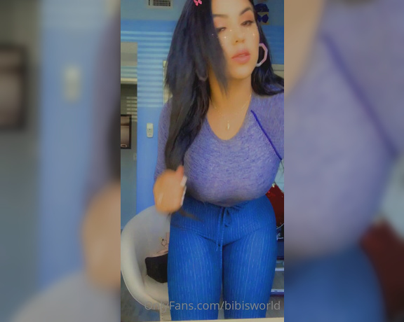 Sexy Lil Mami aka Bibisworld OnlyFans - Currently getting ready for you guys