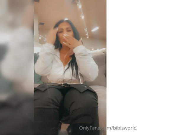 Sexy Lil Mami aka Bibisworld OnlyFans - Testing out the cushions for the pushin at Ashley’s Furniture