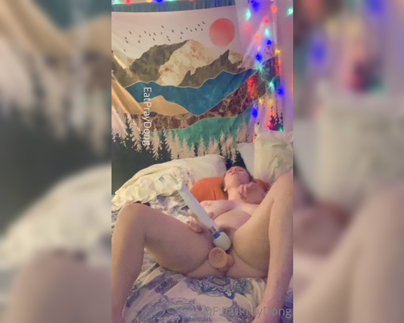 Eatpraydong OnlyFans - More of my wand fun from while Miles was away I was riding my dildo and then fucking myself with it