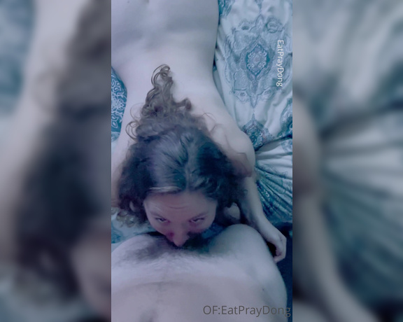 Eatpraydong OnlyFans - I started off stroking Miles to get him hard, but whenever that happens I have to start sucking hi 2