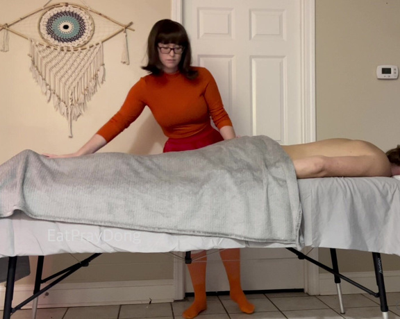 Eatpraydong OnlyFans - Heres another angle from the Halloween edition of my live massage!! Hope you like my costume 1