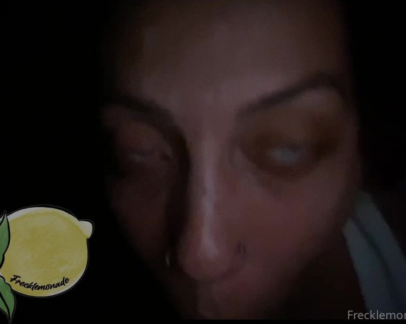 Frecklemonade OnlyFans - I love sucking dick especially knowing I’m his favorite movie  wait til the end