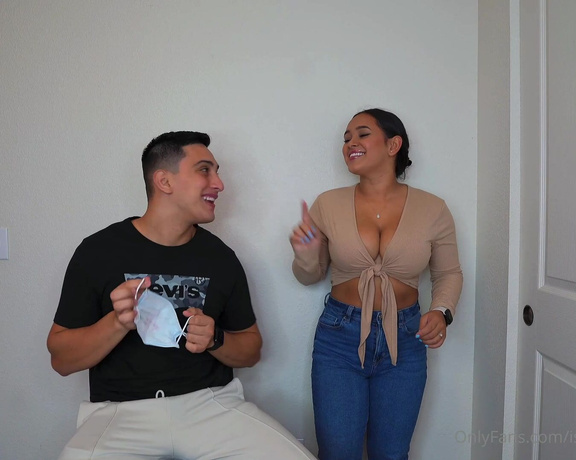Isaac & Andrea aka Isaacandandrea OnlyFans - Dirty lick my body challenge