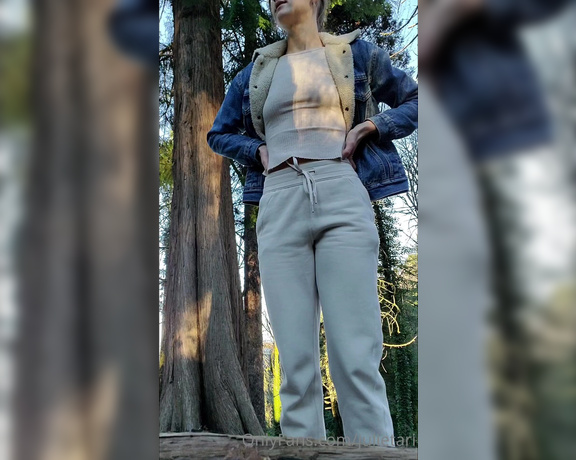 Jules aka Julesari OnlyFans - Im getting braver flashin my titties at the park My legs felt like jello after