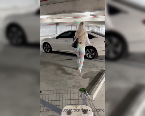 Scarlet aka Scarlettkissesxo OnlyFans - @ryan0484 helped me at the grocery store…so I wanted to help him in return I can’t believe I sucked