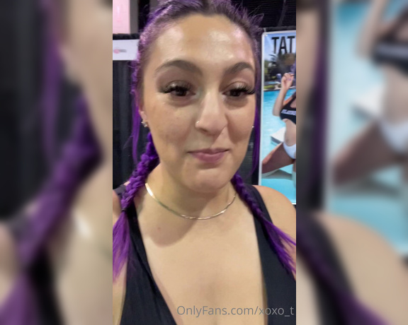 Tati Evans aka Tatievans OnlyFans - Exciting news from Exxxotica