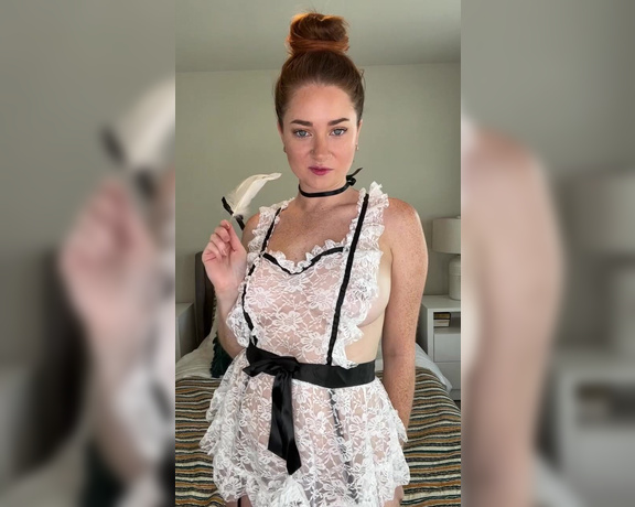 Felicity Freckle aka Felicity_freckle OnlyFans - GAME ANNOUNCEMENT Hey! So I have a little video teaser here for my upcoming NEW maid solo video, but