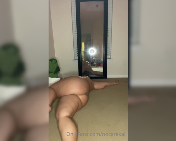 Kali aka Nocarekali OnlyFans - Naked Yoga )) Let me know if you guys would like to see me stretchingdoing naked yoga more often!