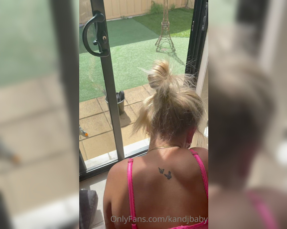 Kandjbaby OnlyFans - I feel so sorry for our neighbours