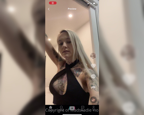 Madskadie OnlyFans - You guys wanted tiktok trends  but adult style So here you go