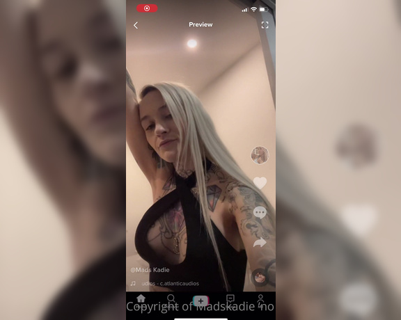 Madskadie OnlyFans - You guys wanted tiktok trends  but adult style So here you go