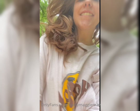 Maggie May aka Reallymaggiemay OnlyFans - POV I needed some cheering up so we went on a walk