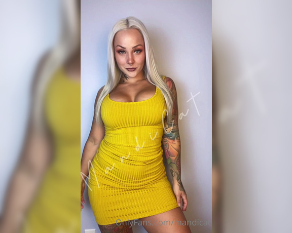Mandicat OnlyFans - Feeling spicy in yellow