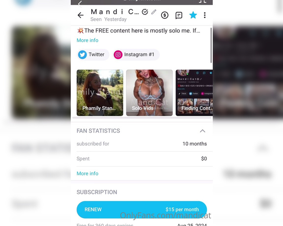 Mandicat OnlyFans - How to find all of the FREE content!