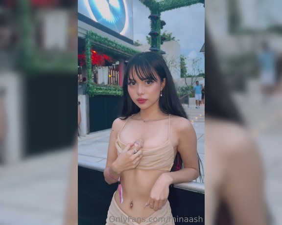 Mina Ash aka Minaash OnlyFans - It’s too hot out here