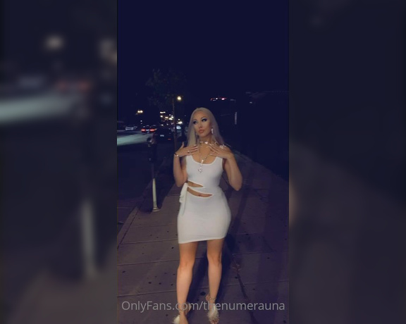 Thenumerauna OnlyFans - Ready for my night out on the town Where u taking me