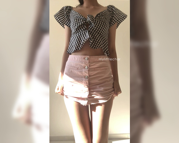 Mylittlechar OnlyFans- Flashing on my cute daily outfit #clothes #shortvideo