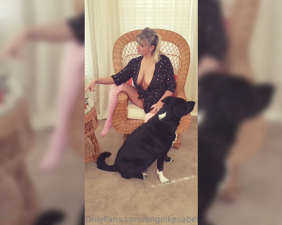 Angel Kesabel aka Angelkesabel OnlyFans - Puppies make everything better!