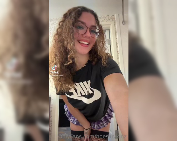 Kinzie aka Hoesluvkinz OnlyFans - I don’t think tiktok would let this one slide…