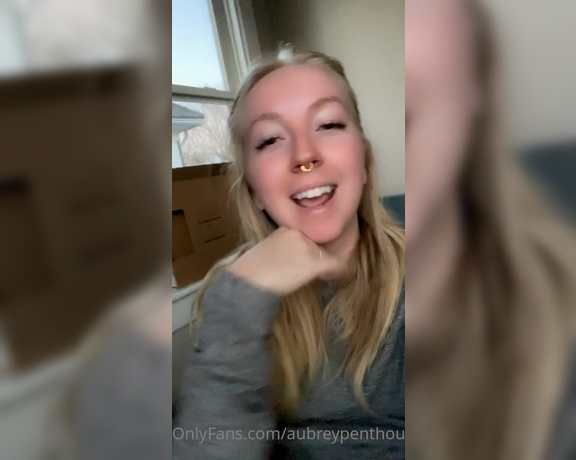 Aubrey Penthouse aka Aubreypenthouse OnlyFans - Good morning babe! Just stopping by to show you my pussy, my new toy and my cute face