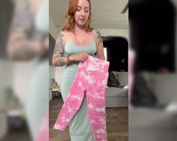 Aubrey Penthouse aka Aubreypenthouse OnlyFans - I sent this in your DMs! Here’s a little try on haul of some cute gym clothes I got yesterday!! Whic
